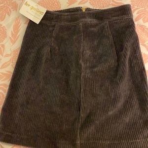 Dark grey skirt